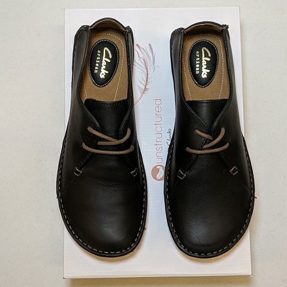 Clarks Janey Mae Black - Picture 3 of 6